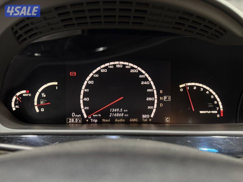 مرسيدس S63 AMG صبغ الوكاله بحالة الوكاله نقبل التثمين و البدل14