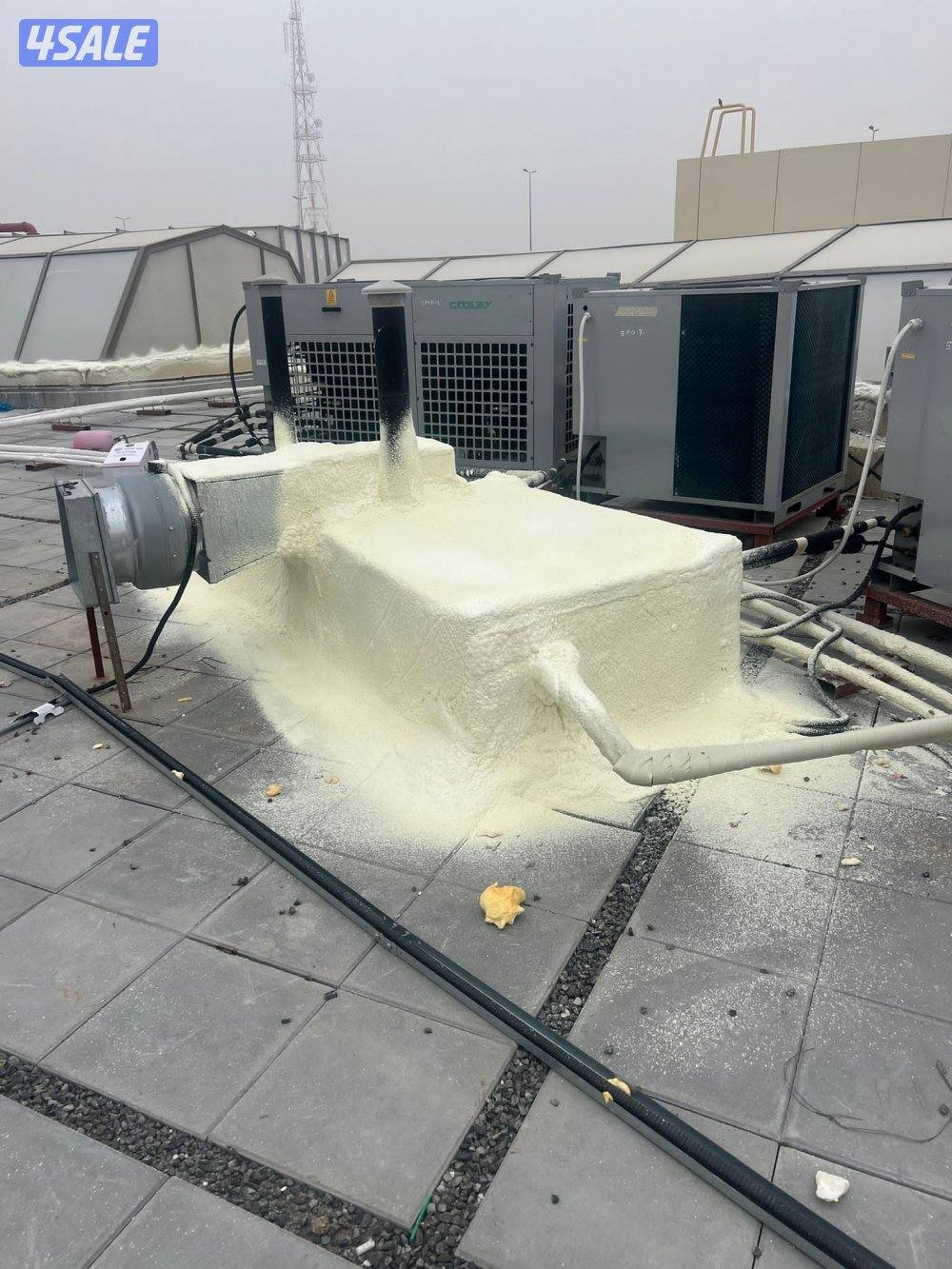 عازل امريكي عازل ميه وصوت وحراره عازل دكتات وكيربي واسطح وسراديب2