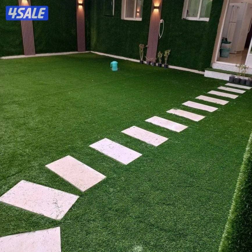 بلاط متداخل وتنسيق حدائق1