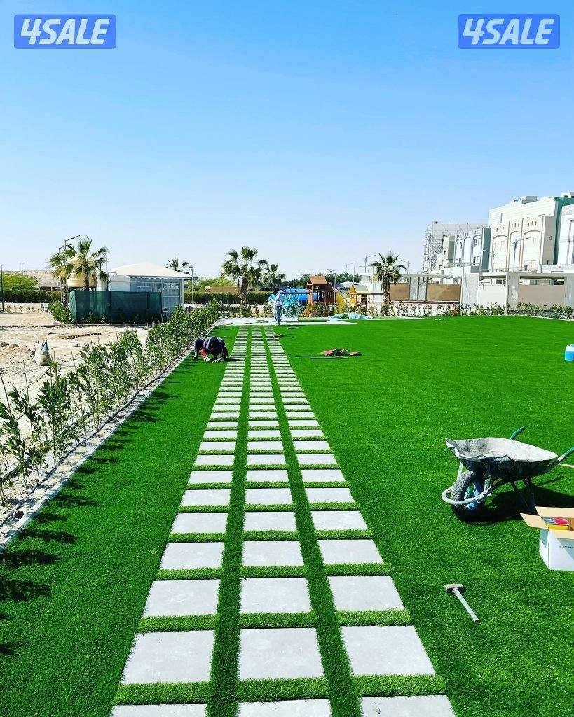 بلاط متداخل وتنسيق حدائق3