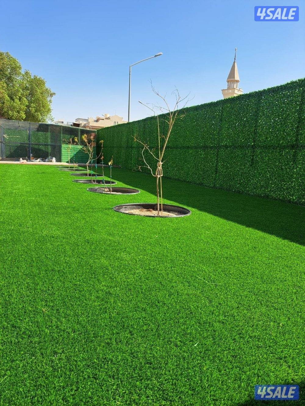 بلاط متداخل وتنسيق حدائق9