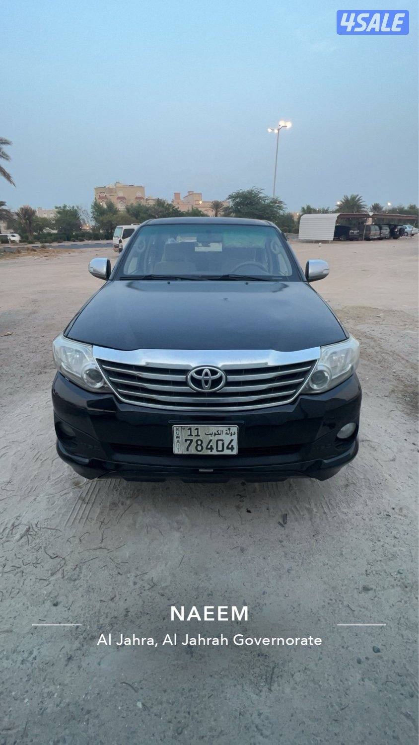 فورتنر 4 سلندر وكالة بالكامل للبيع6