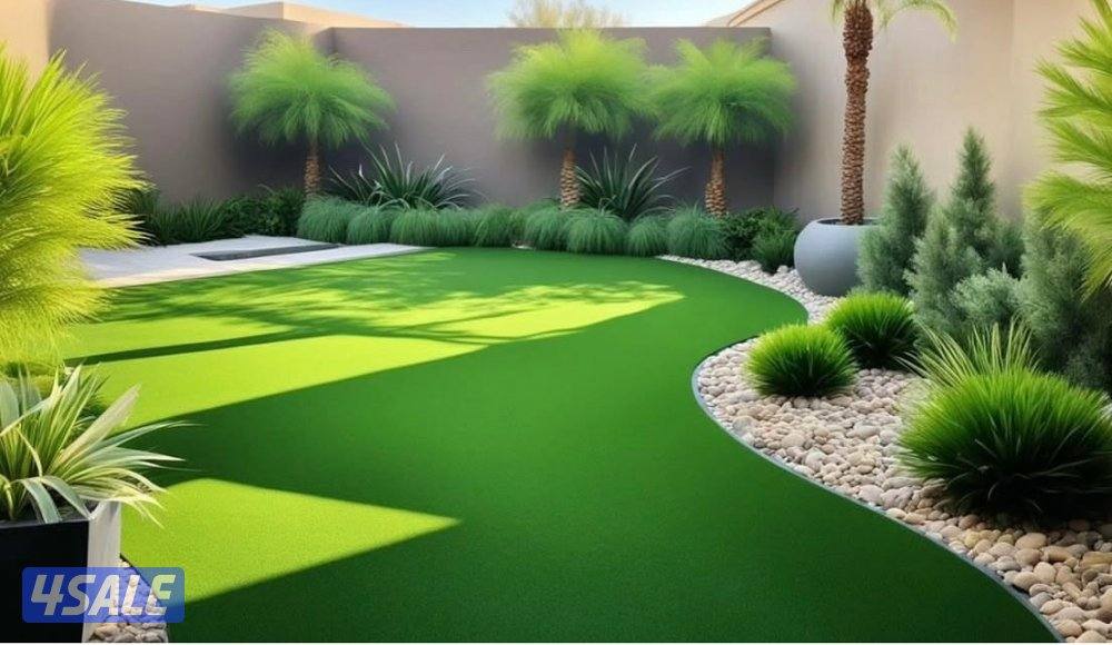 ستائر ويفي باركيه سجاد ثيل صناعي عشب4