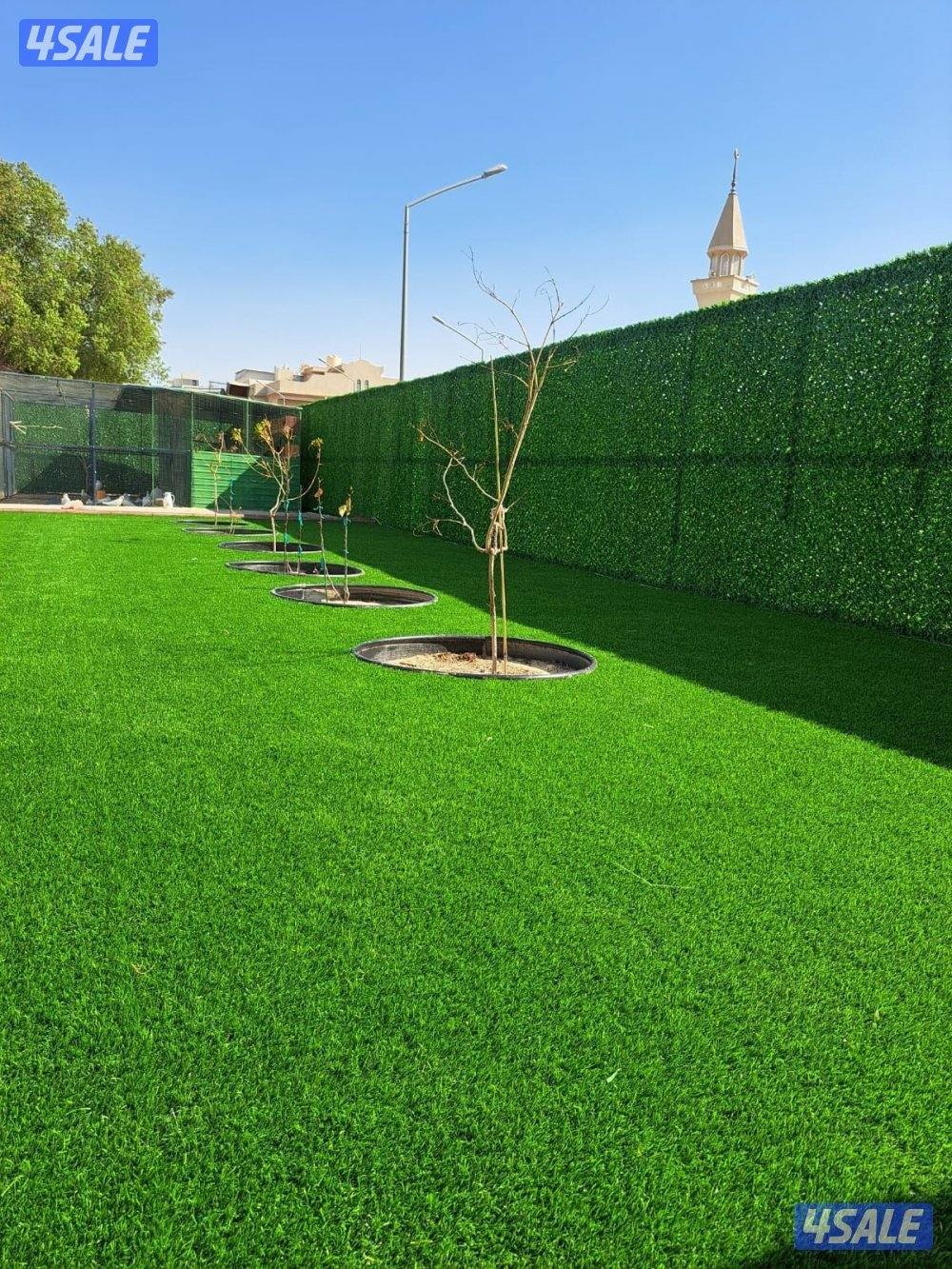 تنسيق حدائق وتركيب بلاط متداخل2