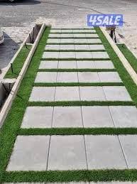 تنسيق حدائق وتركيب بلاط متداخل4