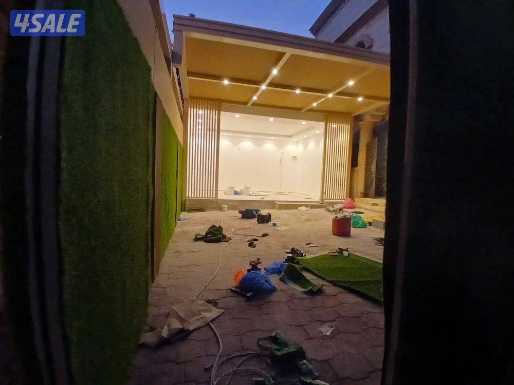 تنسيق حدائق وتركيب بلاط متداخل11