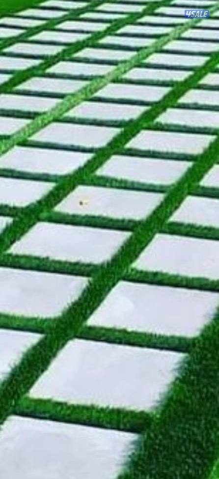 تنسيق حدائق وتركيب بلاط متداخل13