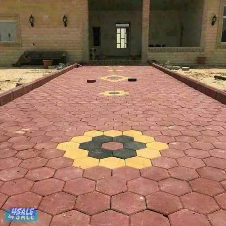 معلم بلاط متداخل وتنسيق حدائق3