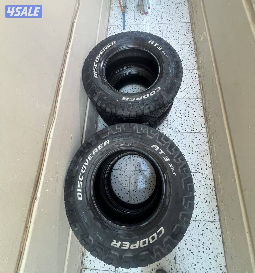 4 تواير كوبر حجم 295/70 170