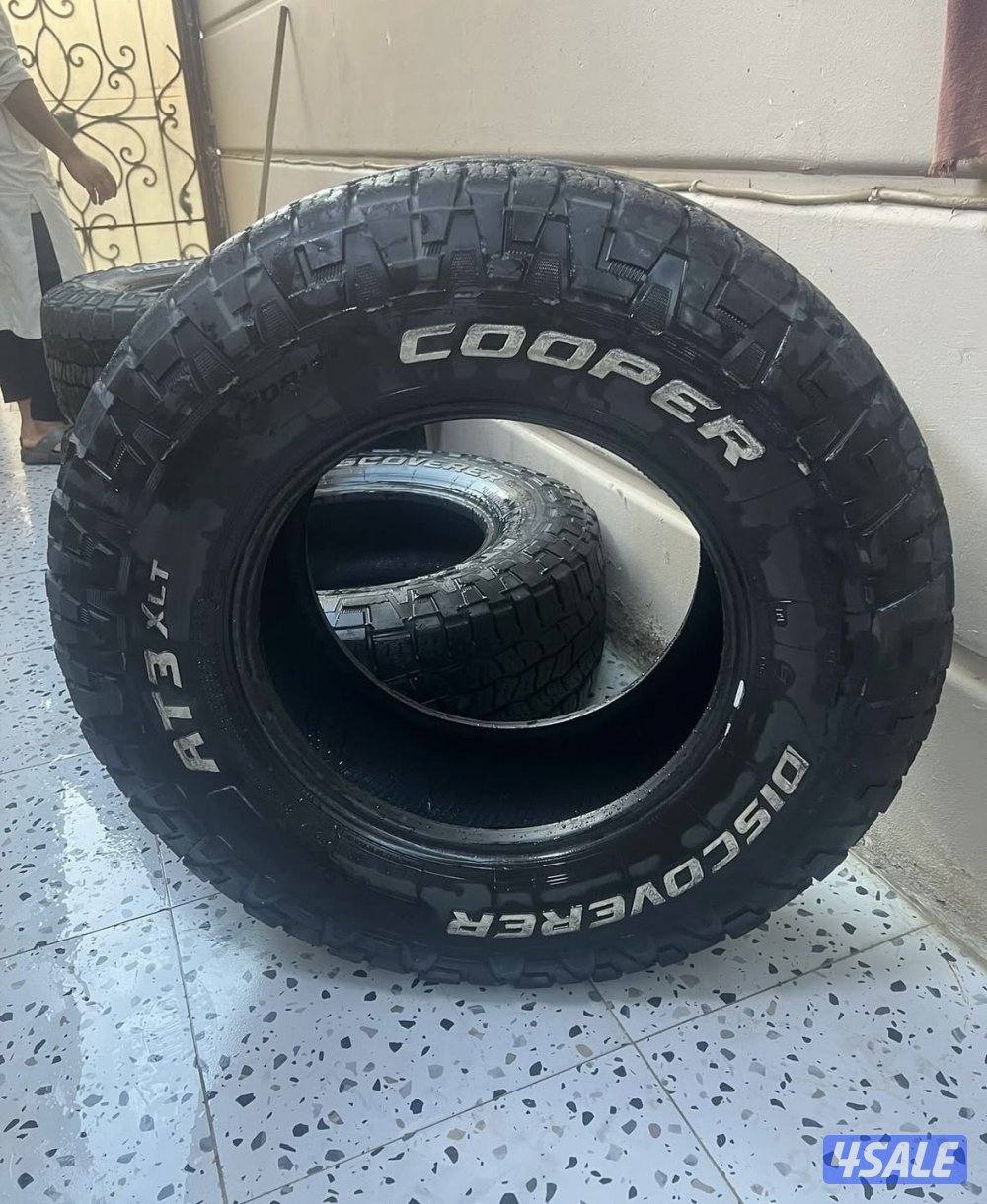 4 تواير كوبر حجم 295/70 171