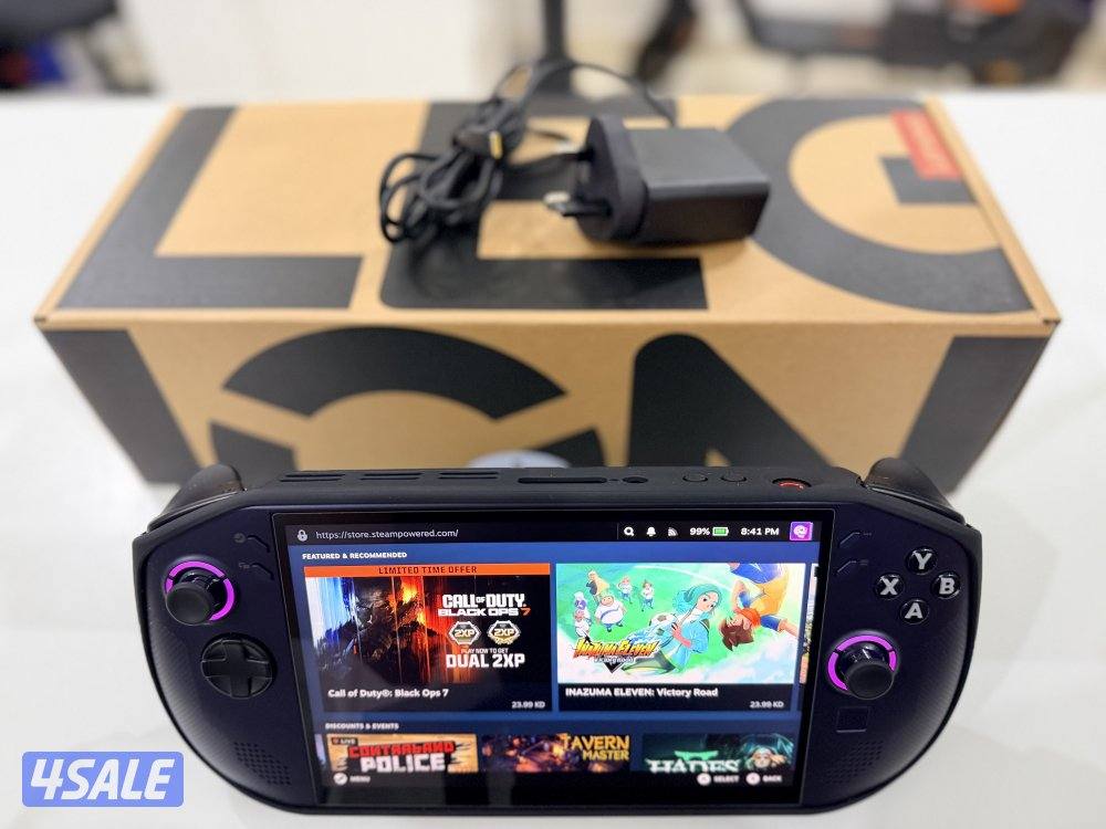 Legion go s  (steam deck 2) اقوي جهاز العاب محمول بنظام ستيم0