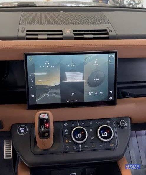 شاشات رنج روفر (فوج)و(سبورت)و(ديفندر) شكل الجديد 20242