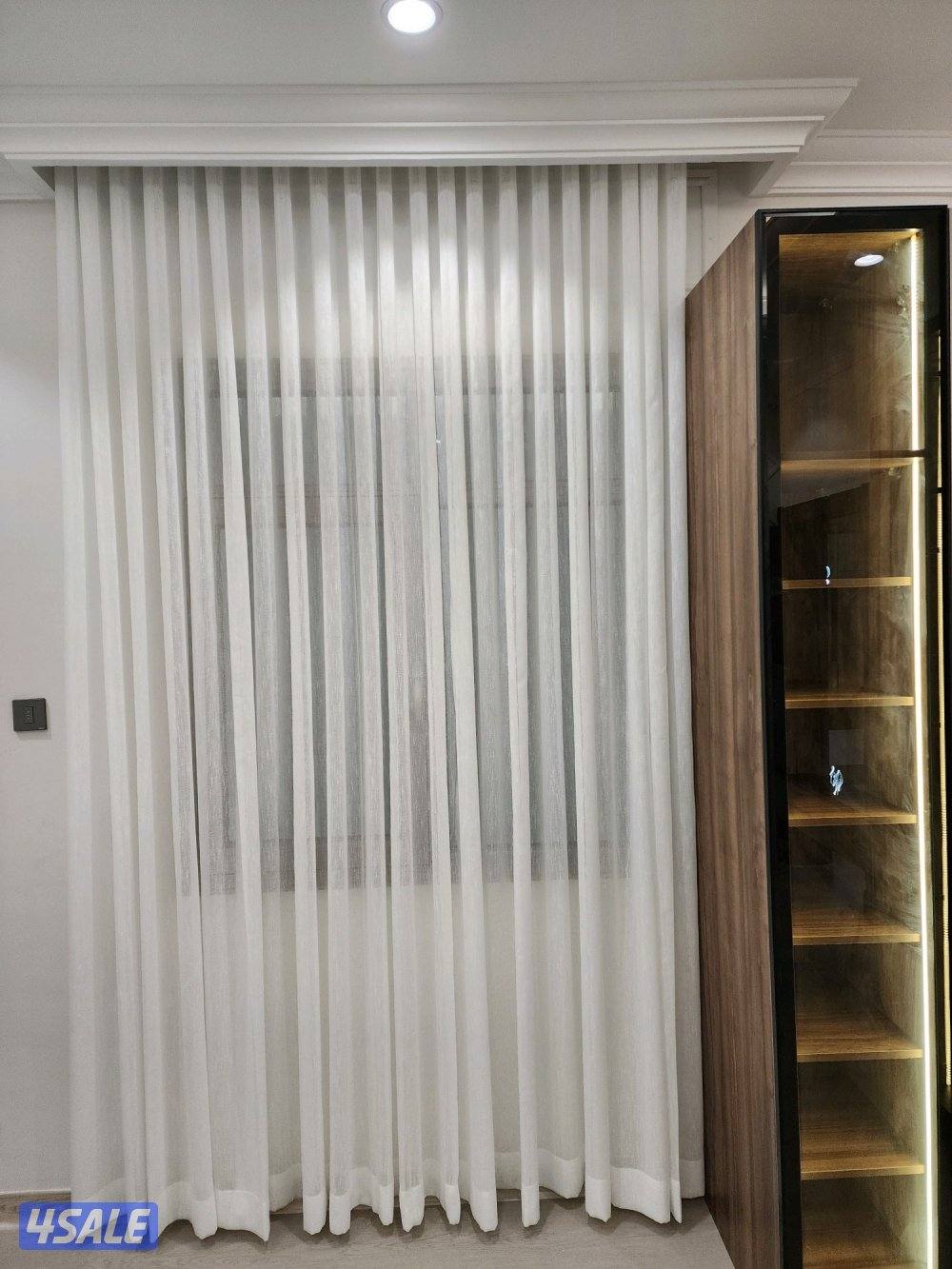 تفصال وتركيب جميع انواع الستائر ويفي لينن رول عازل للشمس7