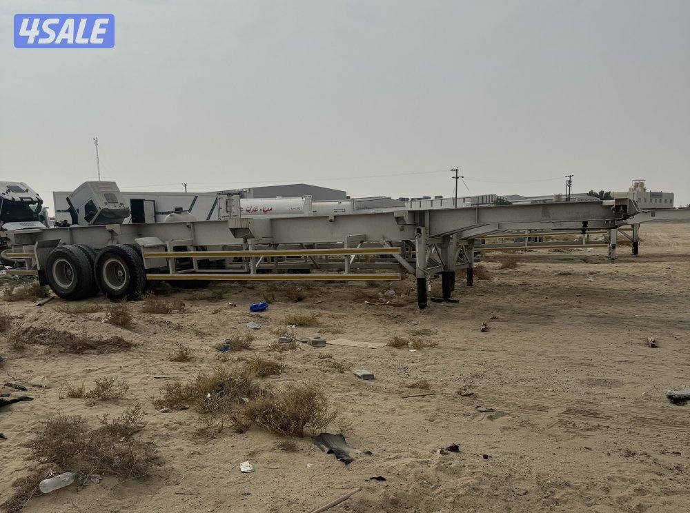 للبيع حامله حاويات ٤٠ قدم عدد ١٥ حبه شاصي كبير ٤٥1