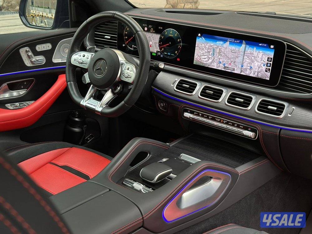 مرسيدسGLE53 AMG موديل2023 عداد33الف وارد الملا تحت الكفاله لغاية2026/65