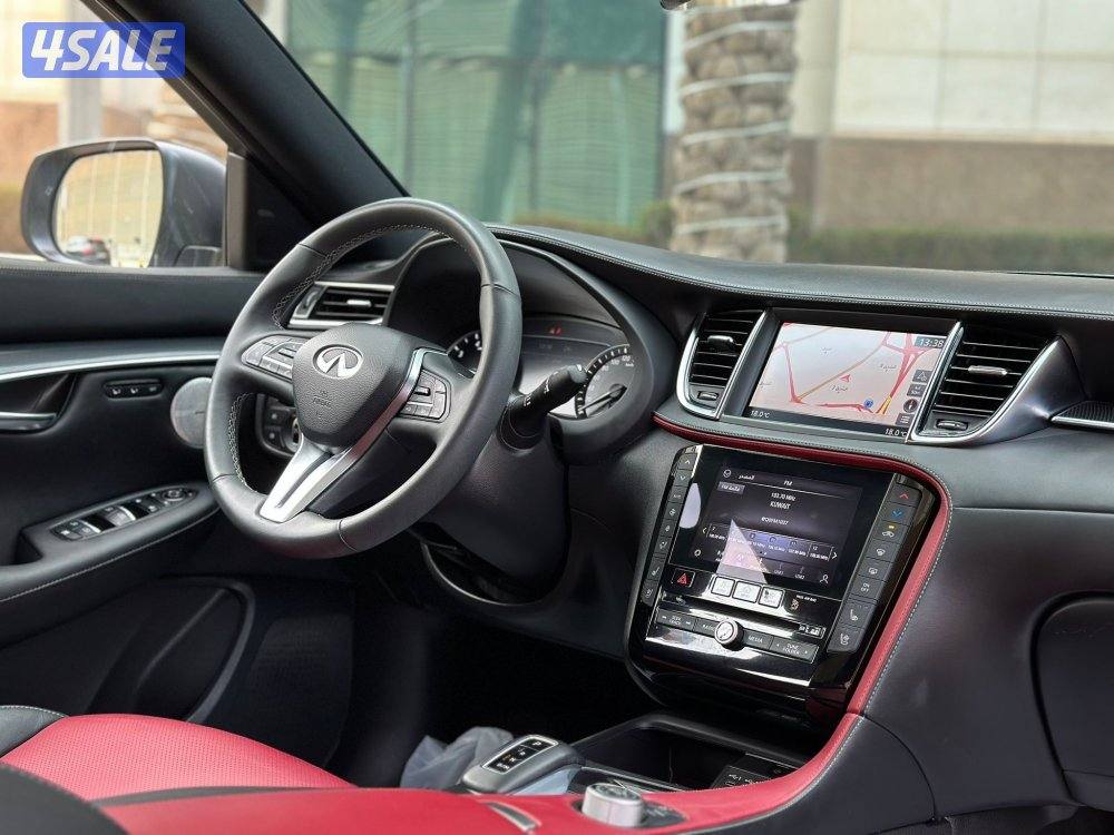 انفينيتيQX 50S موديل2023 عداد30الف وارد البابطين تحت الكفاله+الصيانه4