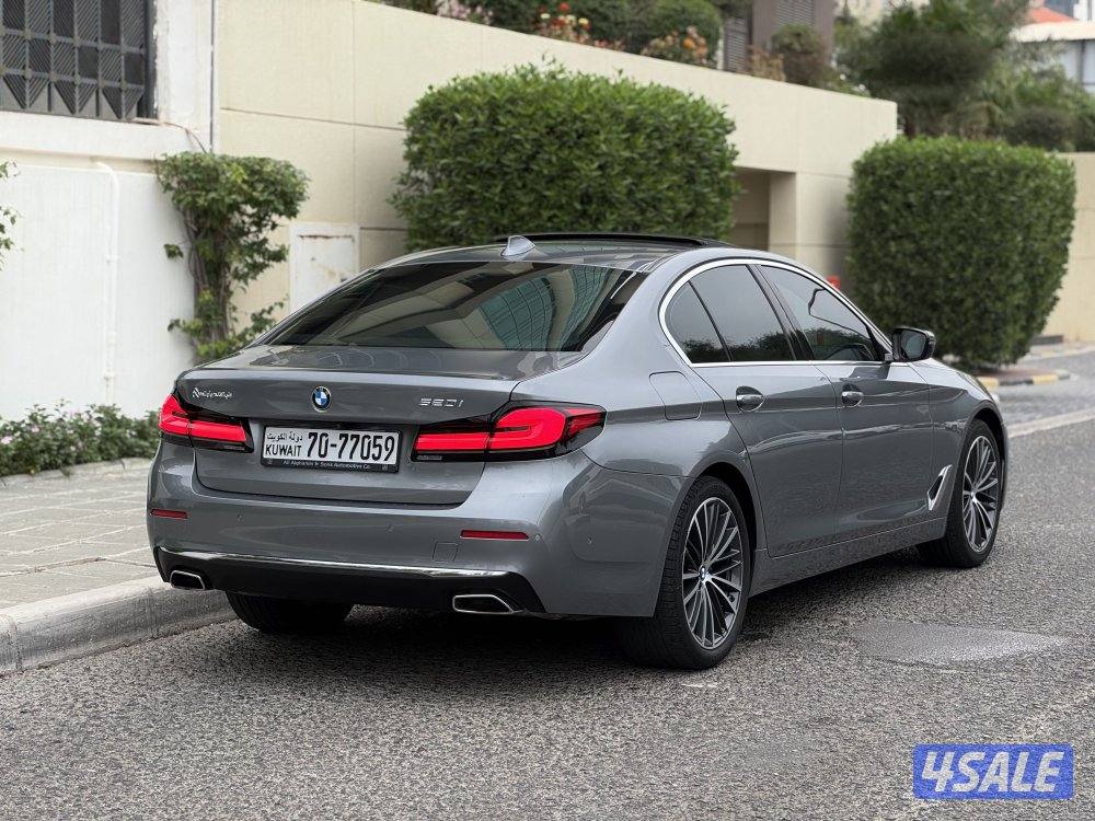 بي ام دبليو 520i لكجري لاين 2023 عداد 86 الدرجة الأولى صبغ كالة الغانم4