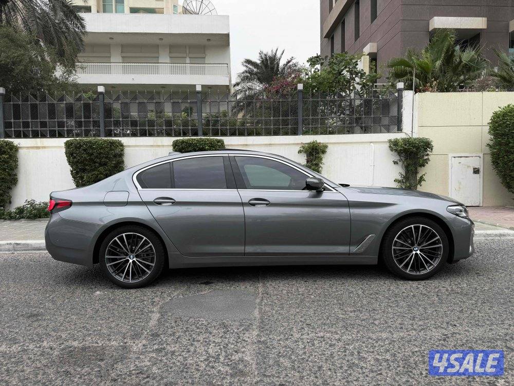 بي ام دبليو 520i لكجري لاين 2023 عداد 86 الدرجة الأولى صبغ كالة الغانم5