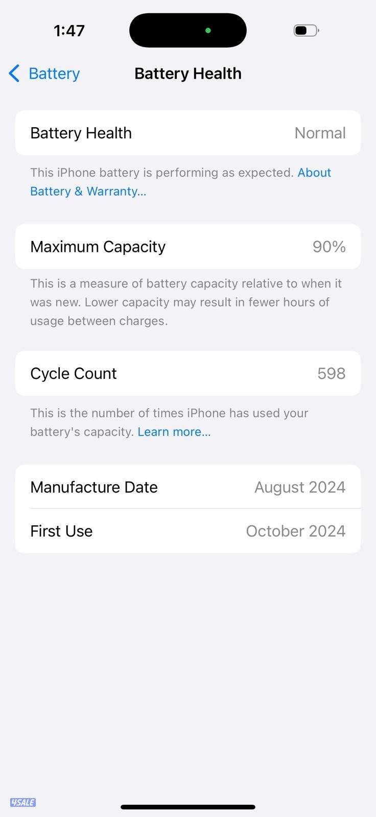 ايفون 16 برو – 256 جيجابايت – صحراوي iPhone 16 Pro – 256GB – Desert1