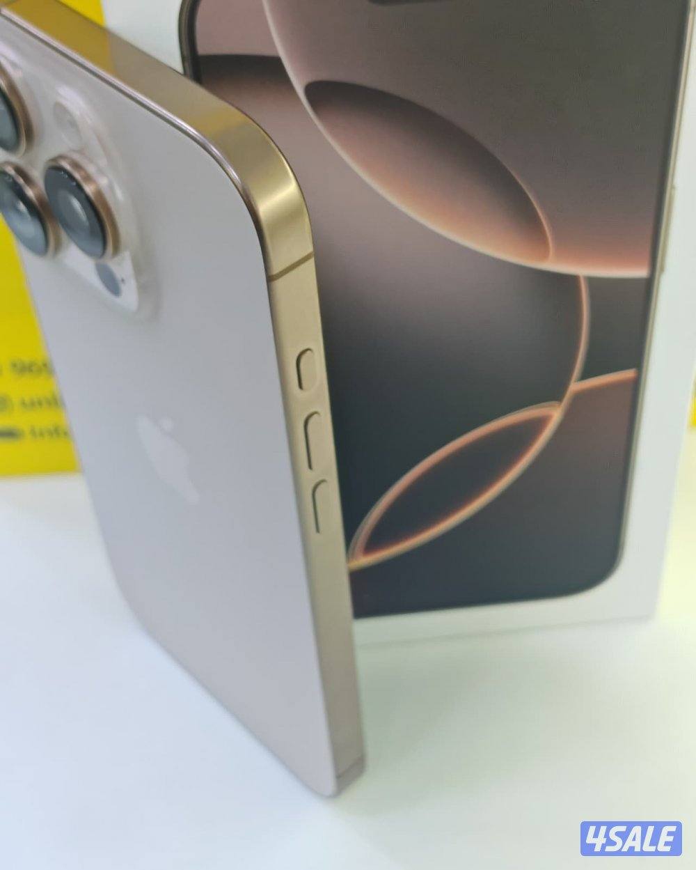 ايفون 16 برو – 256 جيجابايت – صحراوي iPhone 16 Pro – 256GB – Desert4