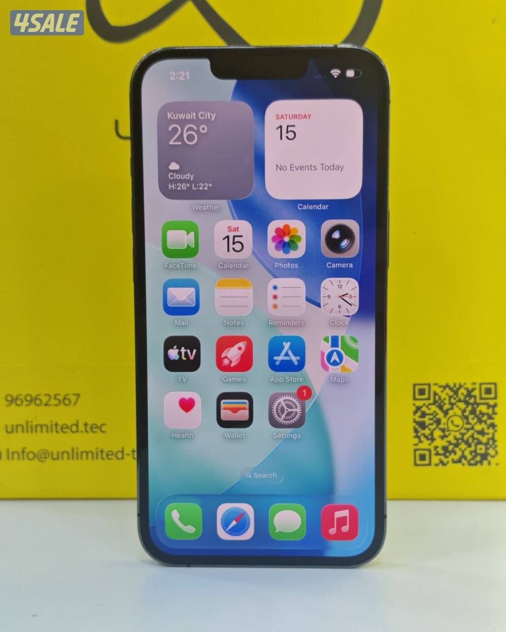 ايفون 13 برو – 128 جيجابايت – رمادي iPhone 13 Pro – 128GB – Gray7