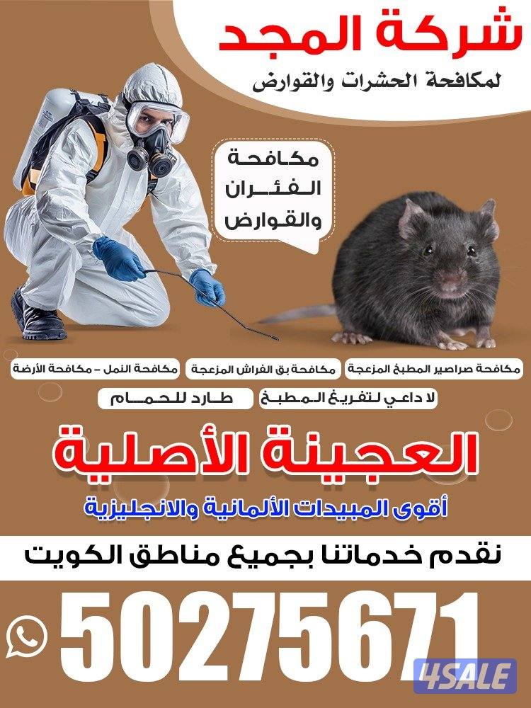 رش مبيدات  ومكافحة حشرات كفالة سنة جميع مناطق الكويت6