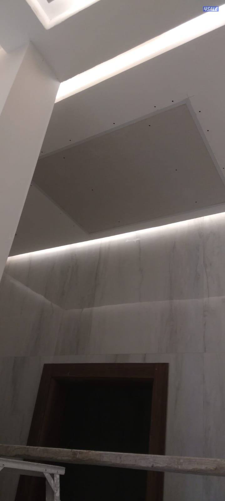 جبس بورر بارتيشن ديكور جبس باب خشب...7