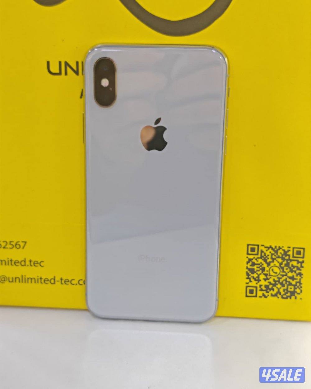 iPhone X – 256GB – Silver - ايفون X – 256 جيجابايت – فضي0