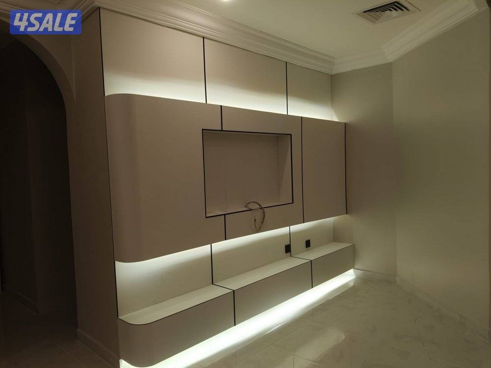 جبس بورر بارتيشن ديكور جبس باب خشب...9