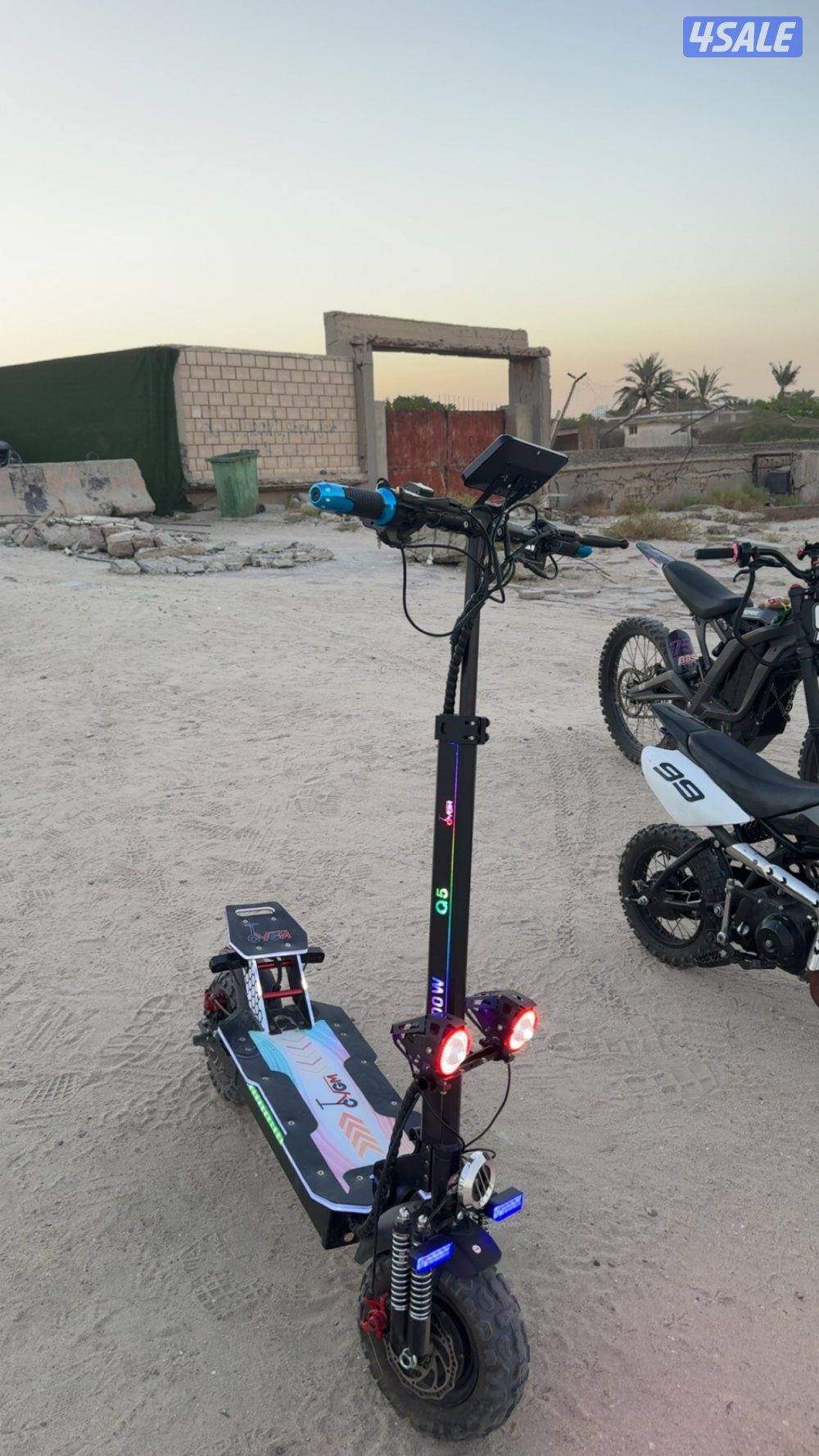 للبيع سكوتر CYGM موديل 2025 كهربائي، نظيف جداً واستخدام خفيف سكوتر عملي6