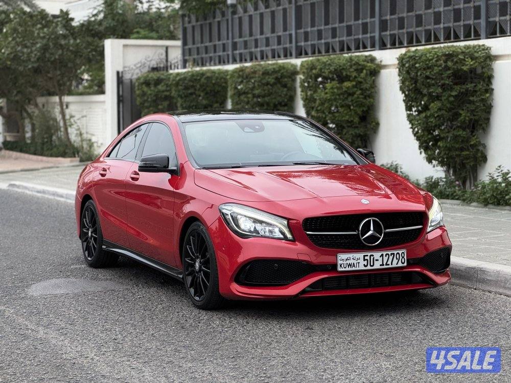 مرسيدس CLA250 Kit AMG موديل 2018 عداد 121 الدرجة الأولى صبغ وكالة1