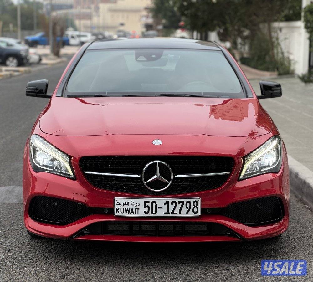 مرسيدس CLA250 Kit AMG موديل 2018 عداد 121 الدرجة الأولى صبغ وكالة2