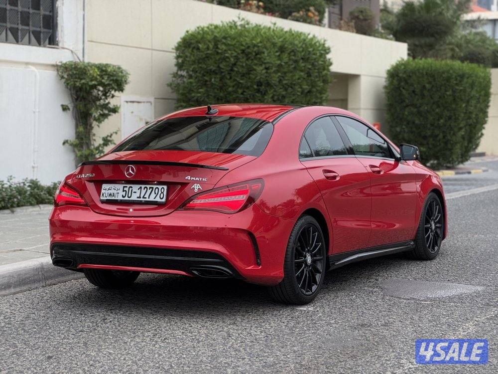 مرسيدس CLA250 Kit AMG موديل 2018 عداد 121 الدرجة الأولى صبغ وكالة3