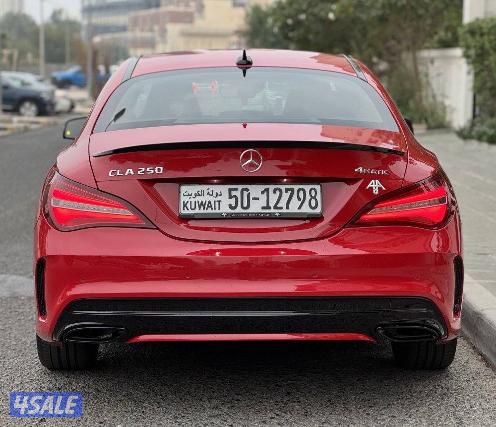 مرسيدس CLA250 Kit AMG موديل 2018 عداد 121 الدرجة الأولى صبغ وكالة5