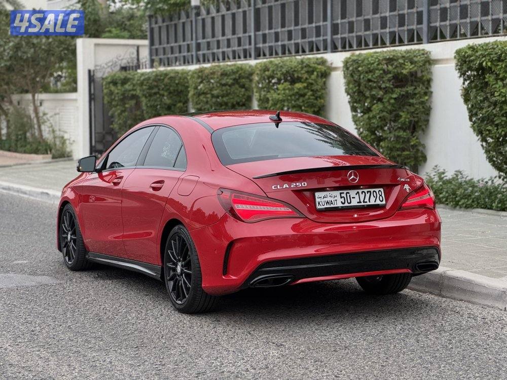 مرسيدس CLA250 Kit AMG موديل 2018 عداد 121 الدرجة الأولى صبغ وكالة4
