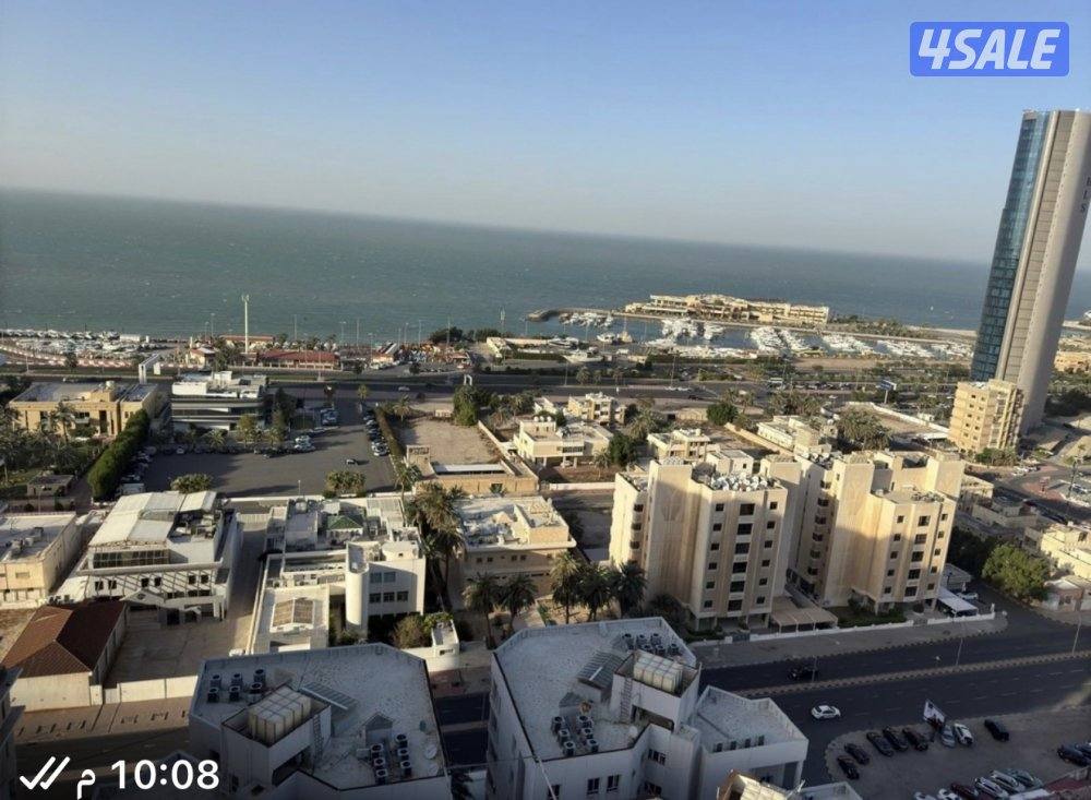 للبيع شقة بالسالمية الدور 10 المساحة 81 متر السعر 107 الف1