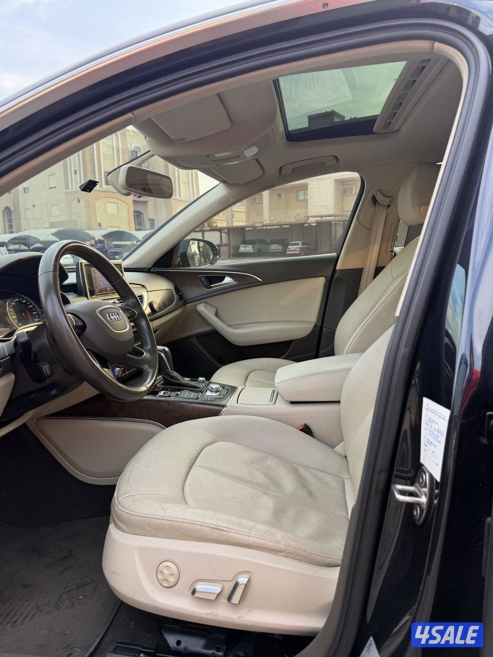 اودي A6 شرط الفحص سيرفس منتظم بالوكاله كل سيرفساته بالوكاله4