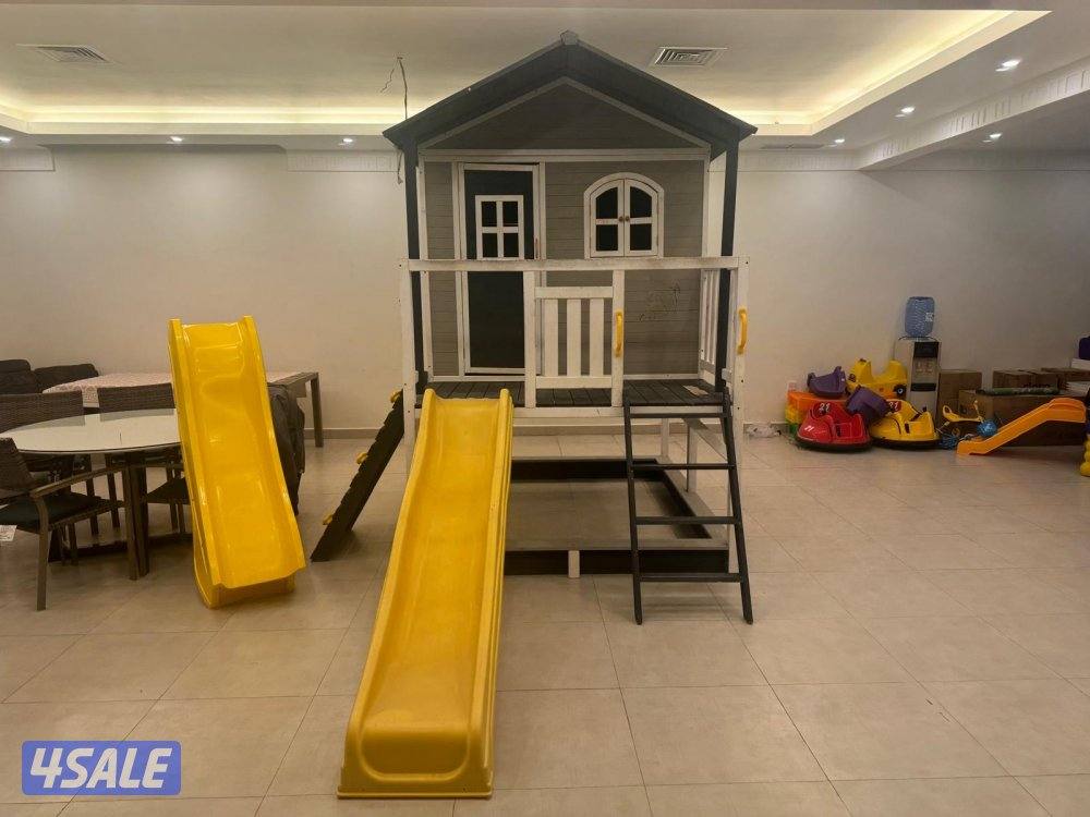 بيت العاب خشبي0