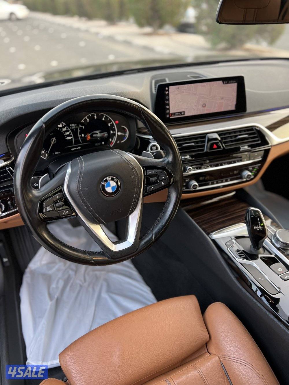 بي ام دبليو 520 موديل 2020 عداد (65) الف فقط صبغ الوكاله وارد الوكاله4