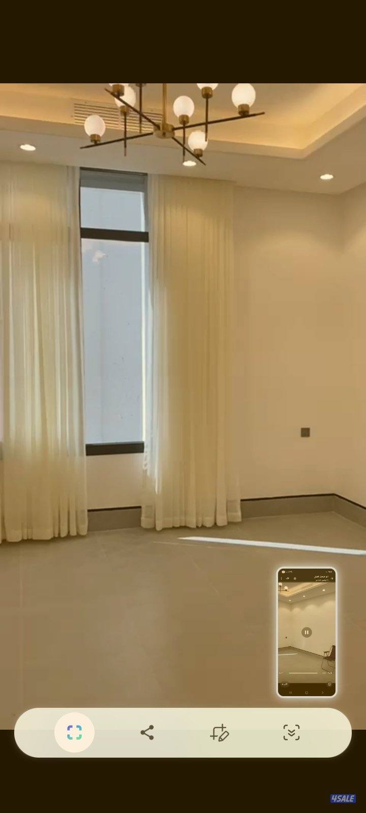 للايجار شقه غرب عبدالله مبارك ق٧1