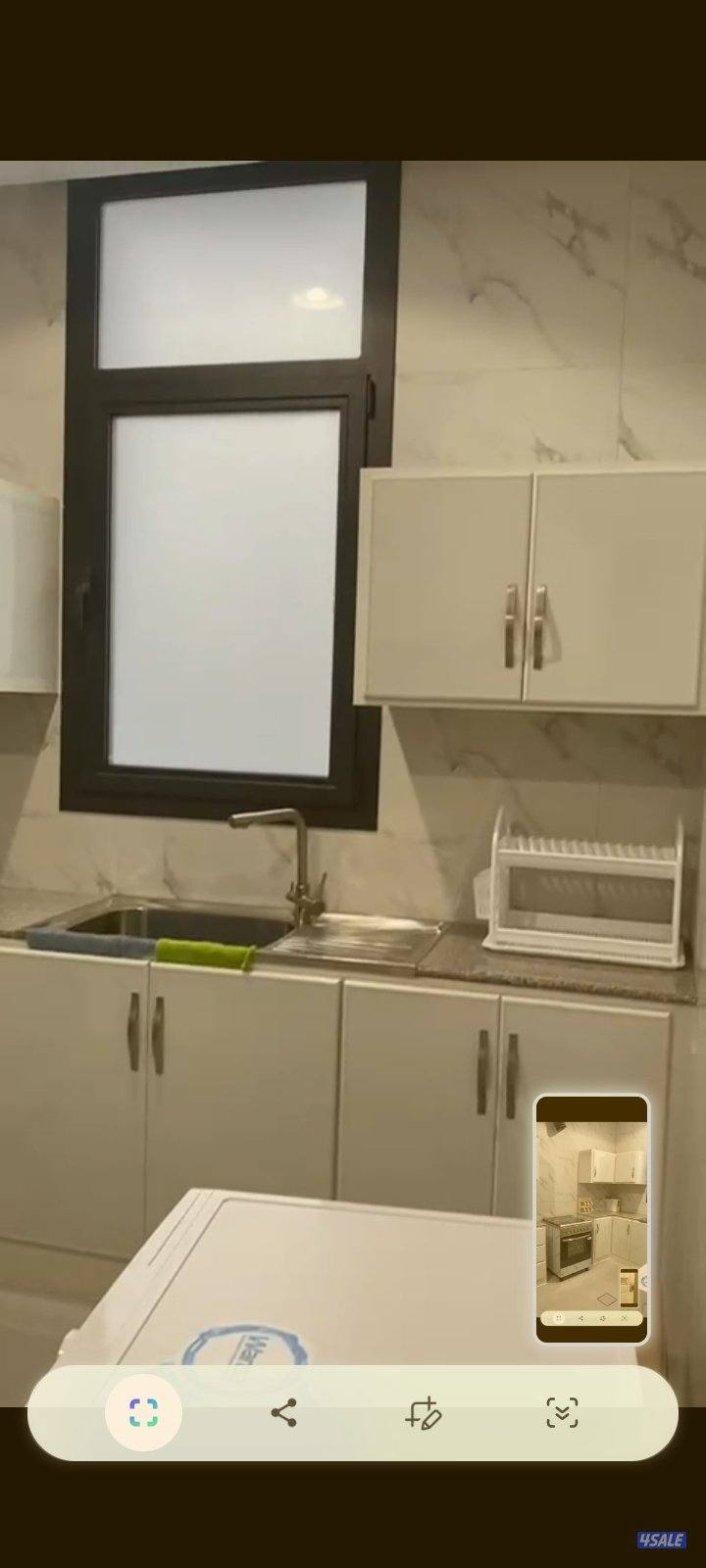 للايجار شقه غرب عبدالله مبارك ق٧11