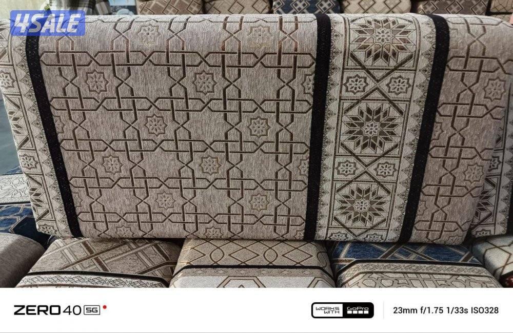 يوجد لدينا افضل السجاد والمفروشات ومساند ضهر ورضيات باركية ونقشات حفر8