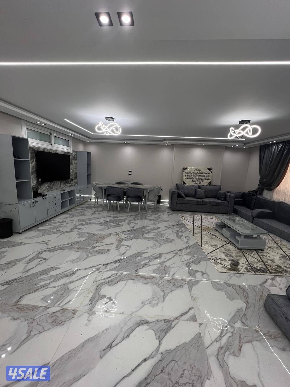 شقة الدقي مجهزه بالكامل في الدقي للبيع جاهزة للسكن على المفتاح1