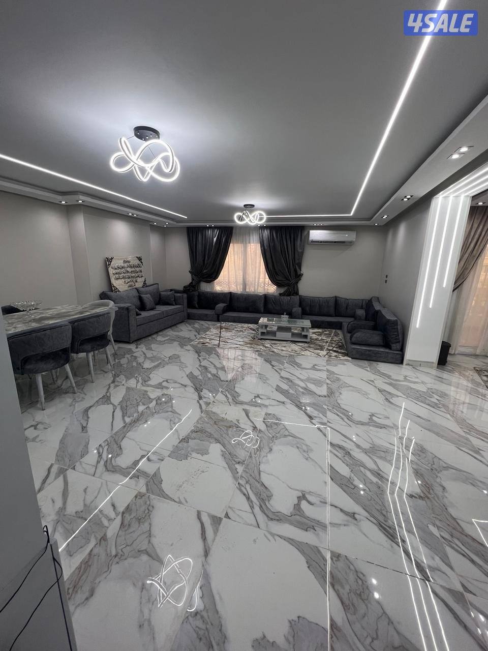 شقة الدقي مجهزه بالكامل في الدقي للبيع جاهزة للسكن على المفتاح7