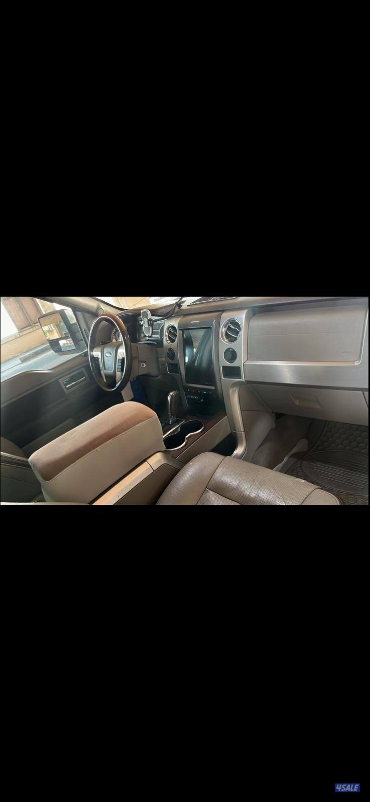 البيع وانيت F150. مديل ٢٠١٠. دبل قير جلد شاشه ايباد قير ارضي شرط الفحص5