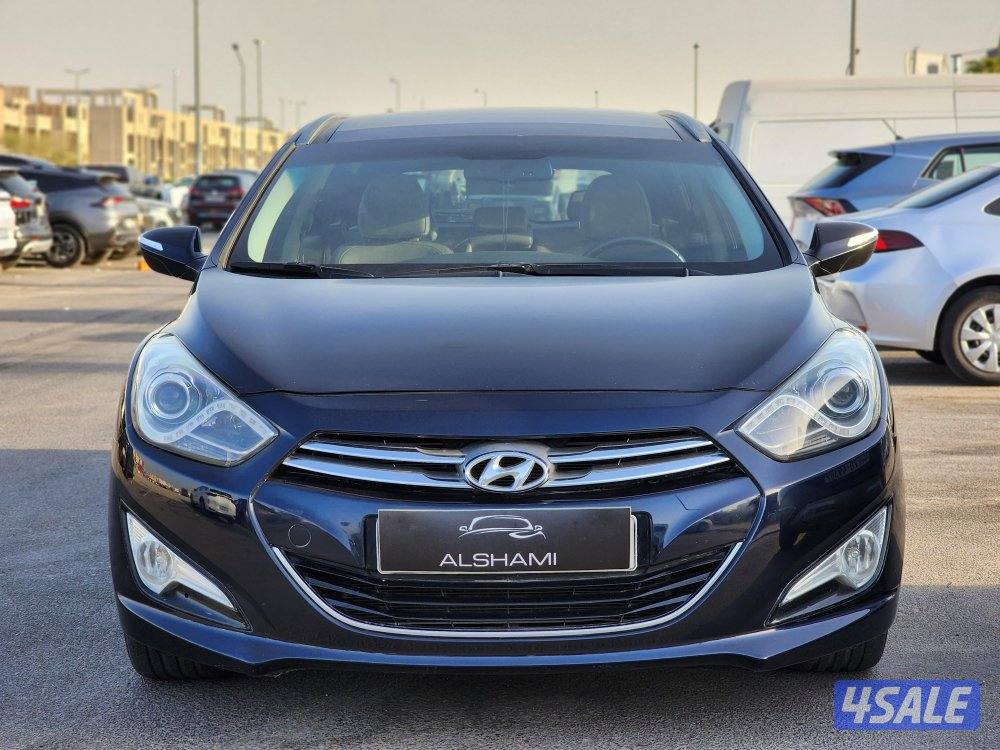 هيونداي i40 عداد 135 ألف جلد بانوراما 4 تواير جدد شرط الفحص بالكامل1