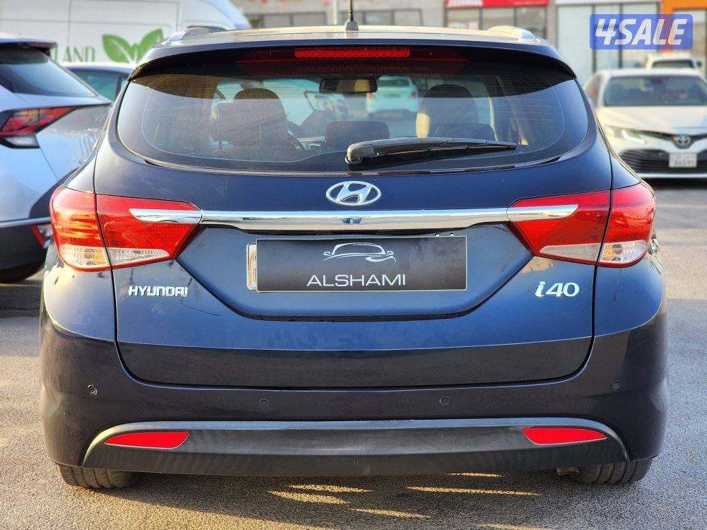 هيونداي i40 عداد 135 ألف جلد بانوراما 4 تواير جدد شرط الفحص بالكامل2