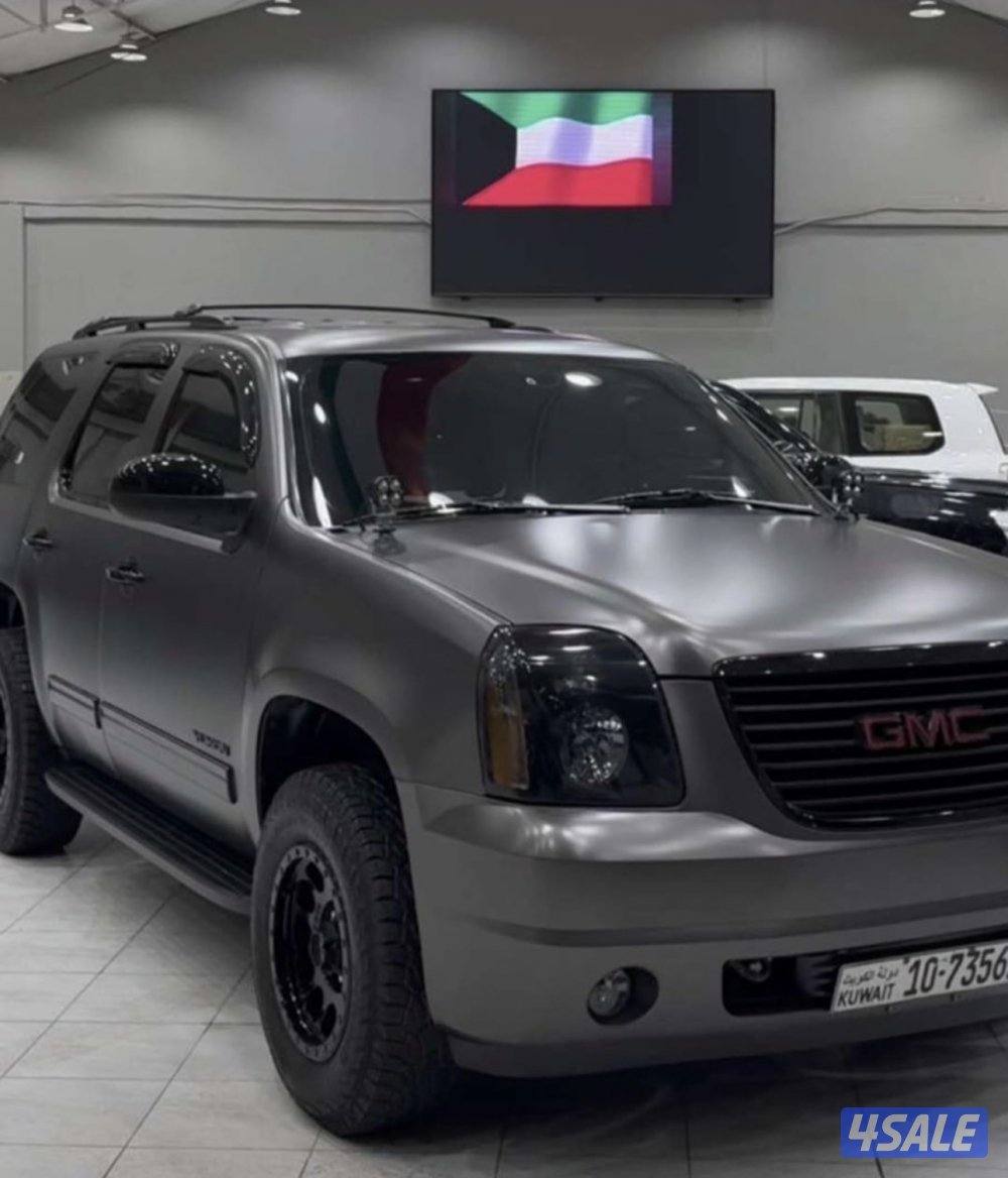 يوكن دينالي رمادي مطفي الفل شرط الفحص قير مكينه وشاصي0