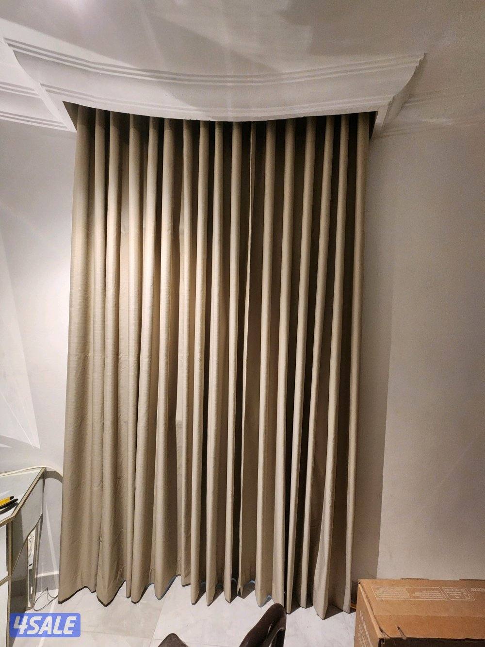 تفصال وتركيب جميع انواع الستائر ويفي لينن رول عازل للشمس6
