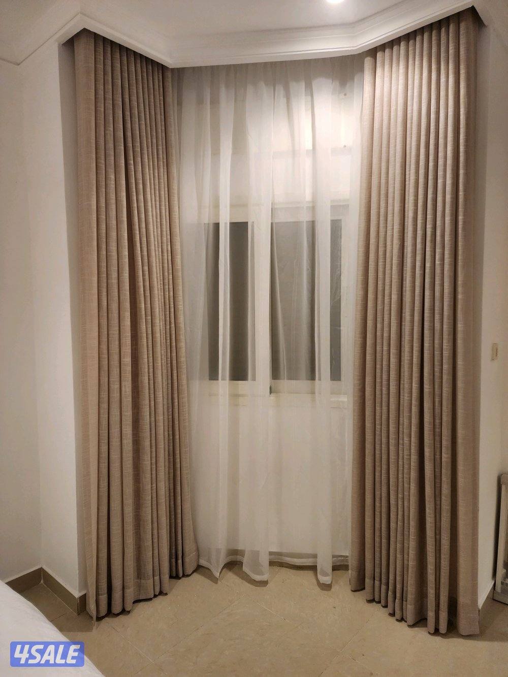 تفصال وتركيب جميع انواع الستائر ويفي لينن رول عازل للشمس8
